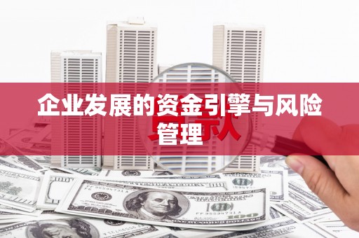 开平企业发展的资金引擎与风险管理