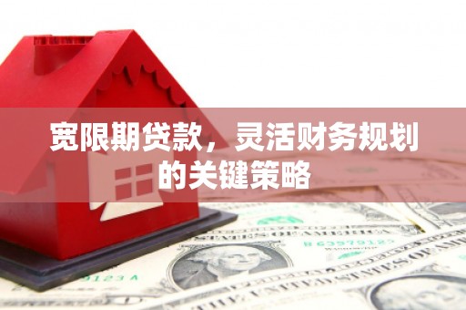 开平宽限期贷款，灵活财务规划的关键策略