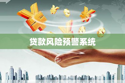 开平贷款风险预警系统