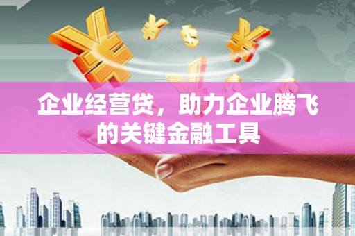 开平企业经营贷，助力企业腾飞的关键金融工具