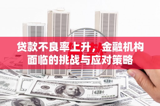 开平贷款不良率上升，金融机构面临的挑战与应对策略