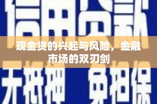 开平现金贷的兴起与风险，金融市场的双刃剑