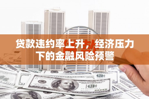 开平贷款违约率上升，经济压力下的金融风险预警