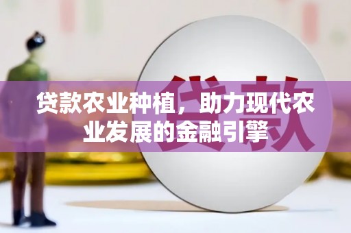 开平贷款农业种植，助力现代农业发展的金融引擎