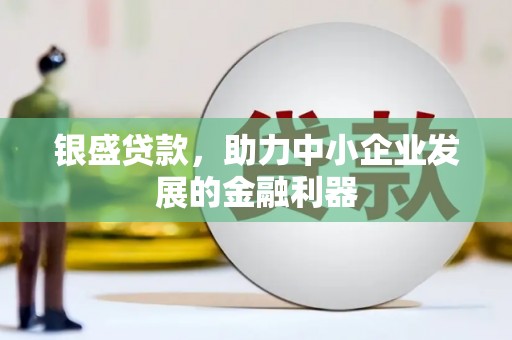 开平银盛贷款，助力中小企业发展的金融利器