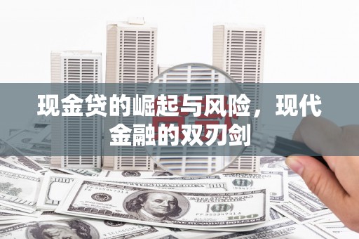 开平现金贷的崛起与风险，现代金融的双刃剑