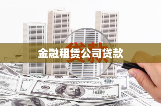 开平金融租赁公司贷款