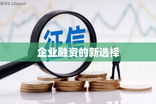 开平企业融资的新选择
