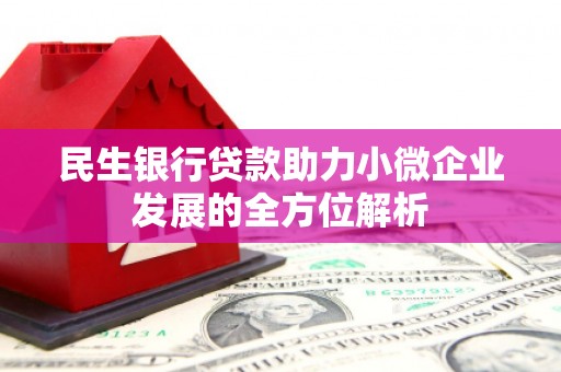 开平民生银行贷款助力小微企业发展的全方位解析