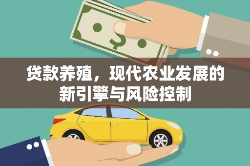开平贷款养殖，现代农业发展的新引擎与风险控制