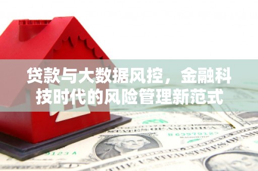 开平贷款与大数据风控，金融科技时代的风险管理新范式