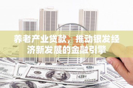开平养老产业贷款，推动银发经济新发展的金融引擎