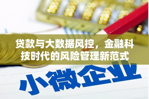 开平贷款与大数据风控，金融科技时代的风险管理新范式