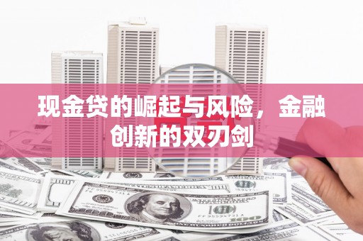 开平现金贷的崛起与风险，金融创新的双刃剑