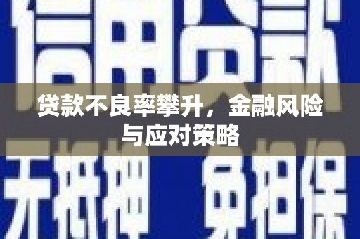 开平贷款不良率攀升，金融风险与应对策略