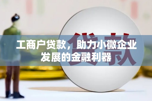 开平工商户贷款，助力小微企业发展的金融利器