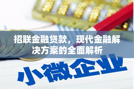开平招联金融贷款，现代金融解决方案的全面解析