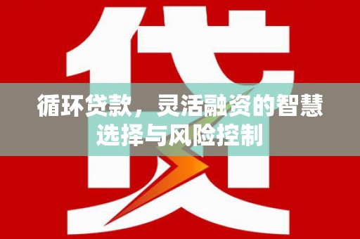 开平循环贷款，灵活融资的智慧选择与风险控制