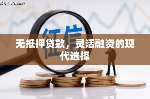 开平无抵押贷款，灵活融资的现代选择