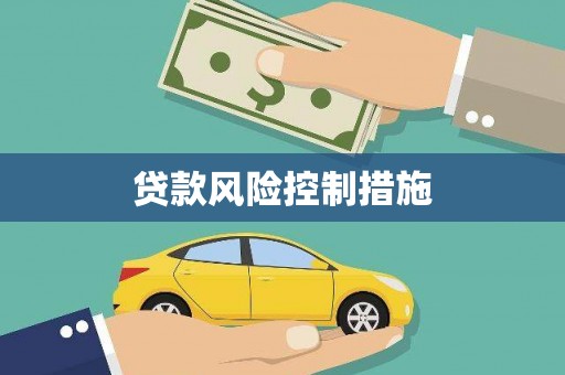 开平贷款风险控制措施