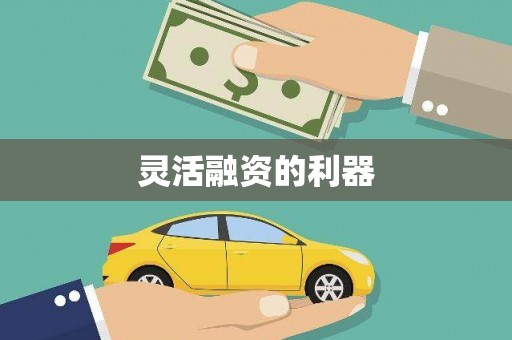 开平灵活融资的利器