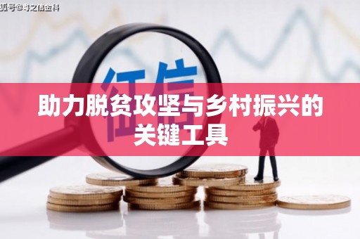 开平助力脱贫攻坚与乡村振兴的关键工具