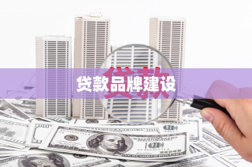 开平贷款品牌建设